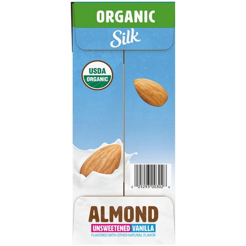Silk Unsweetened Vanilla Almond Milk (64 fl oz) Instacart