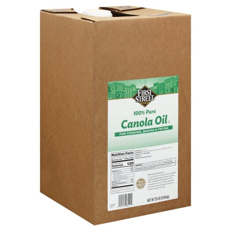 First Street Canola Oil (35 lb) from Smart & Final Instacart