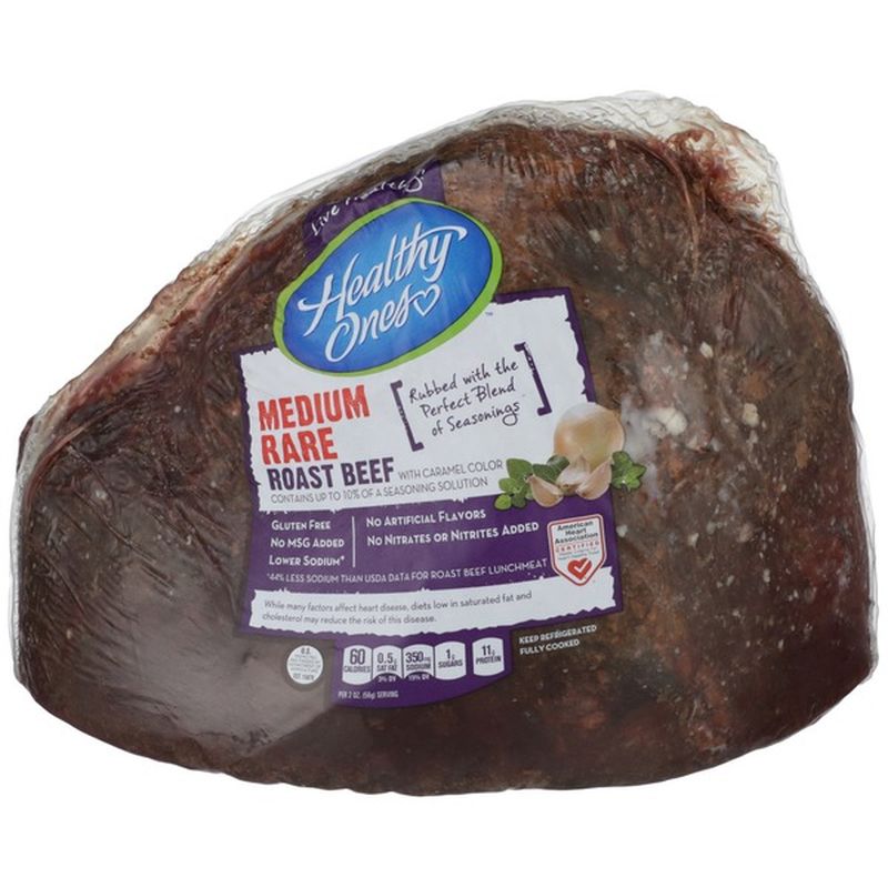Healthy Ones Medium Rare Deli Roast Beef (7.8 lb) Instacart