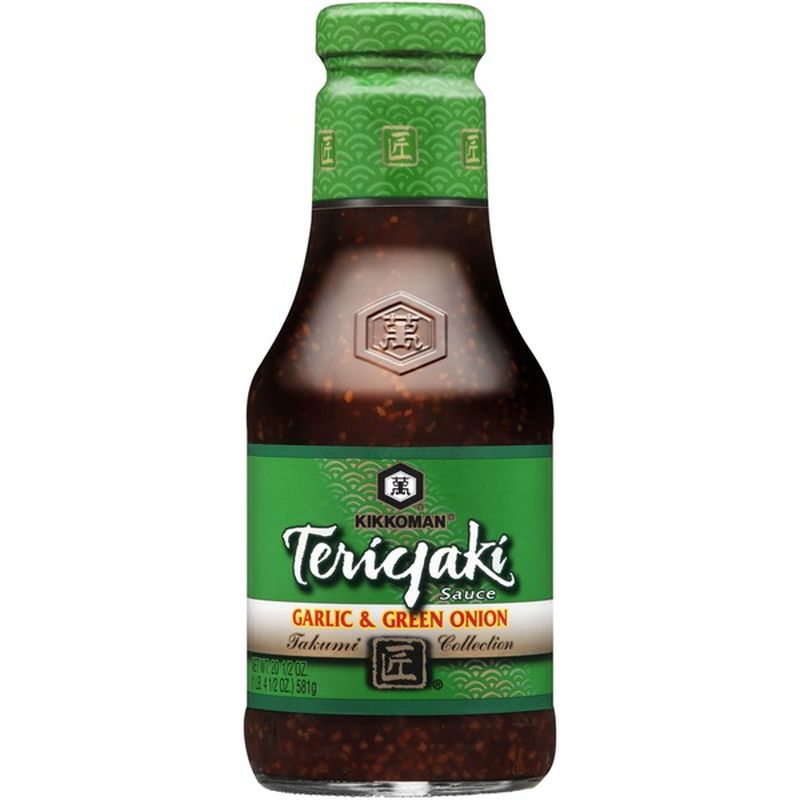 Kikkoman Teriyaki Sauce, Garlic & Green Onion (20.5 oz) from Price