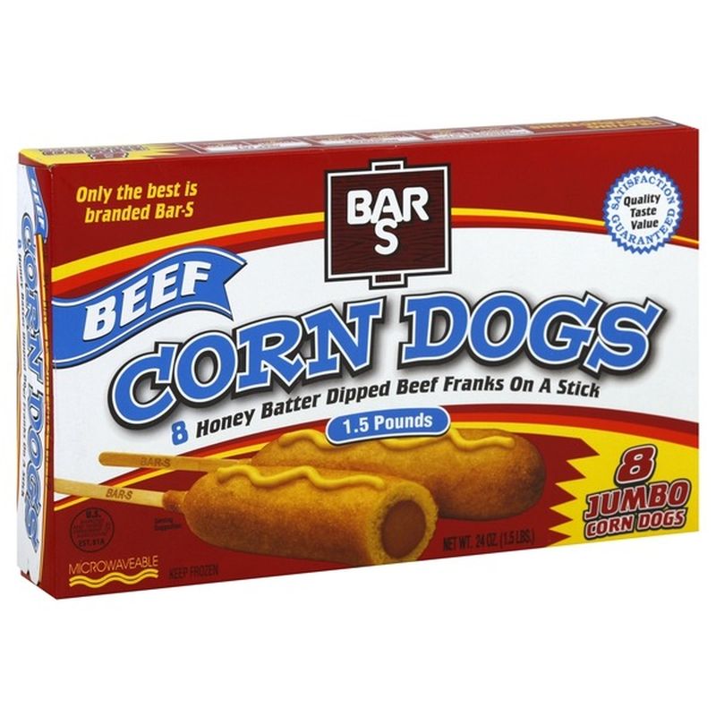 Bar S Beef Corn Dogs (24 oz) - Instacart