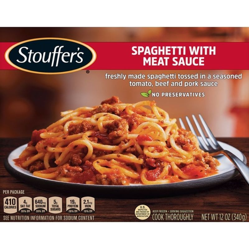 Stouffer's Spaghetti with Meat Sauce Frozen Meal (12 oz) from Kroger