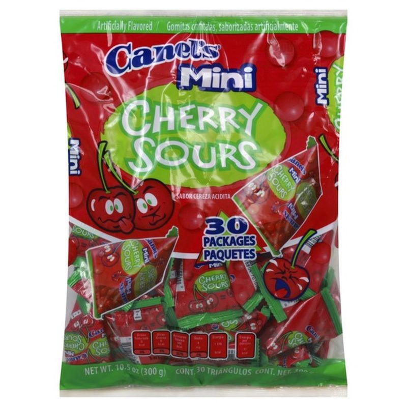 Canels Cherry Sours, Mini (30 each) Instacart