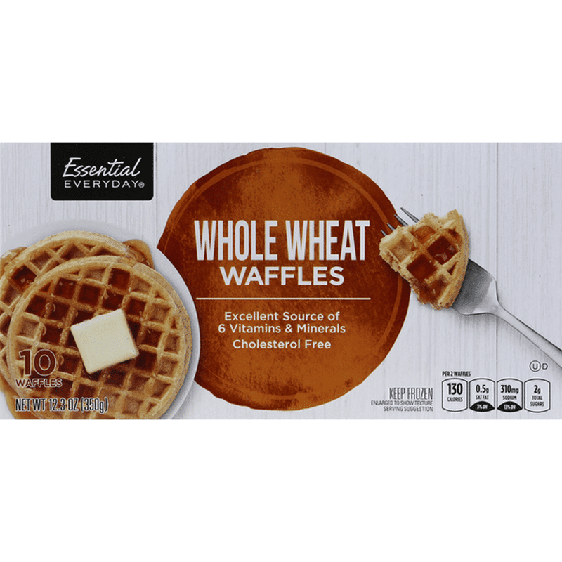 Essential Everyday Waffles, Whole Wheat (10 each) Instacart