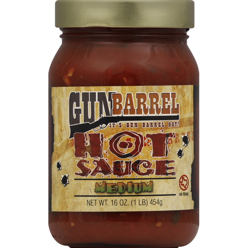 Gun Barrel Hot Sauce, Medium (16 oz) Instacart