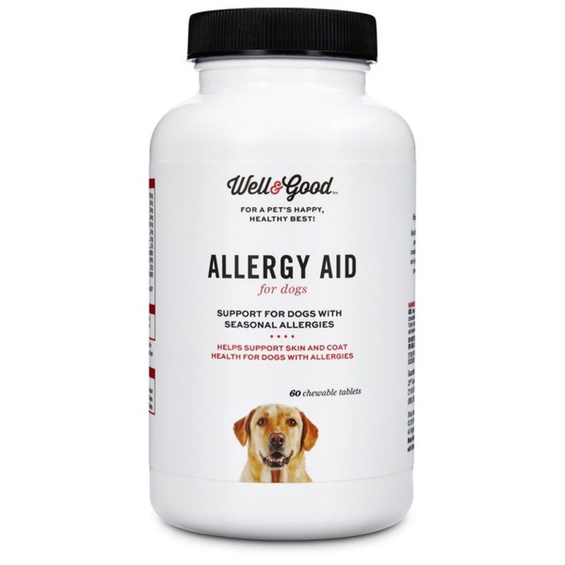 Well & Good Allergy Aid Dog Tablets (60 ct) Instacart