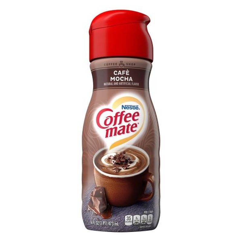 Nestlé Coffee Mate Cafe Mocha Liquid Coffee Creamer (16 fl oz) from