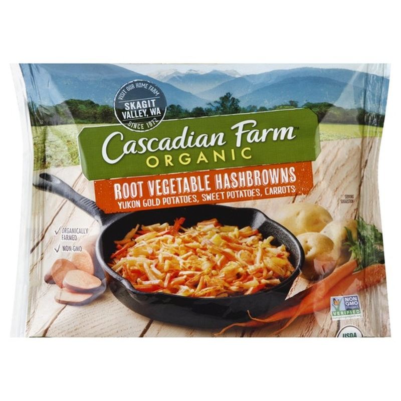 Cascadian Farm Organic Root Vegetable Hash Browns Fren NonGMO (12 oz