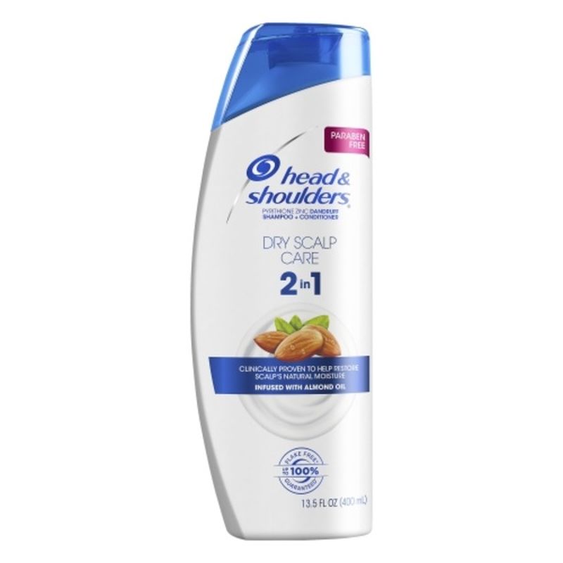 Head & Shoulders Dry Scalp Care with Almond Oil 2-in-1 Anti-Dandruff Paraben