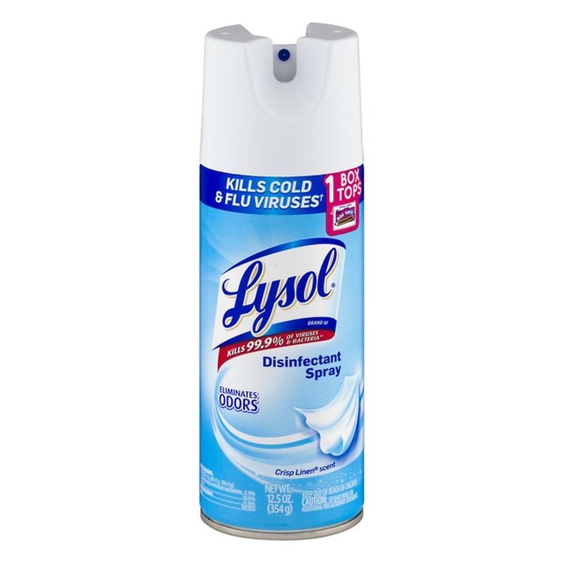 Lysol Disinfectant Spray, Crisp Linen Scent (12.5 oz) from Rite Aid ...