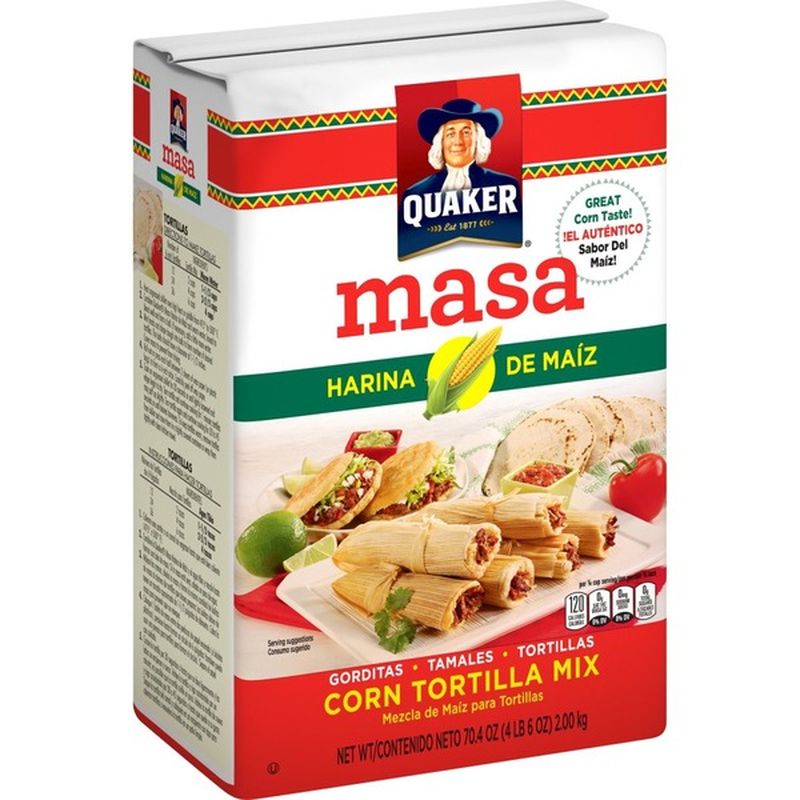 Quaker Masa Harina De Maiz Corn Tortilla Mix (70 Oz) - Instacart