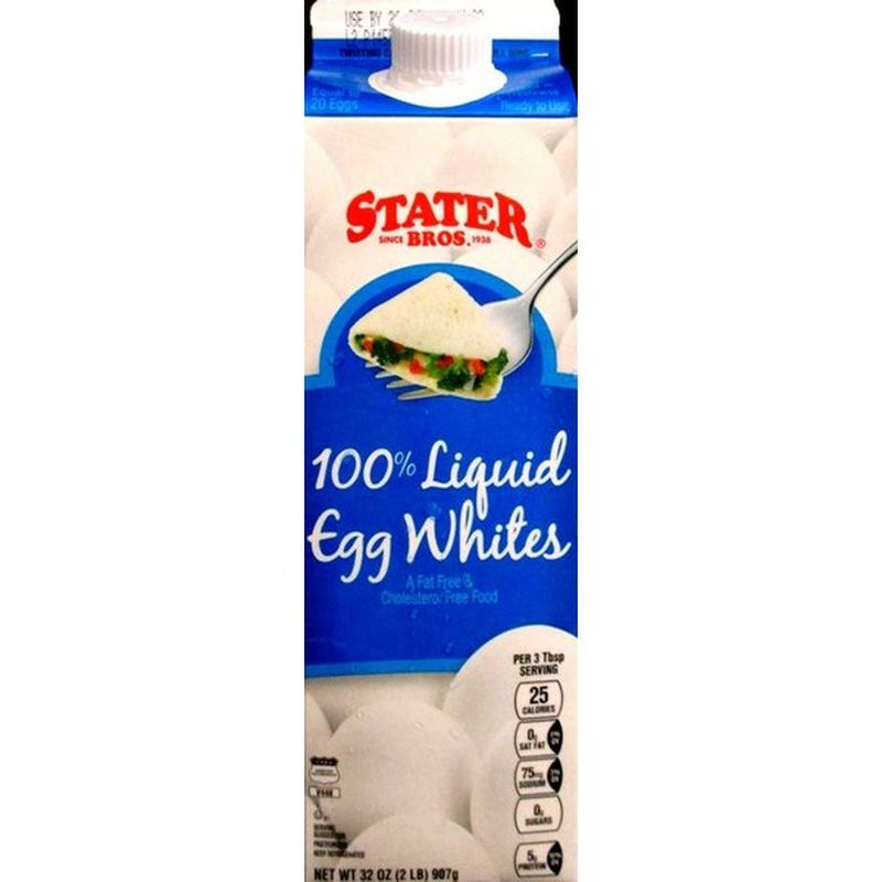 Stater Bros 100 Liquid Egg Whites (32 fl oz) Instacart
