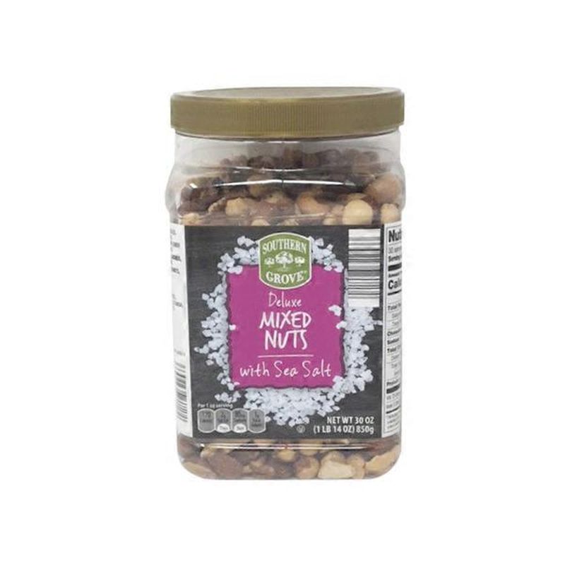 Southern Grove Deluxe Mixed Nuts With Sea Salt (30 oz) Instacart