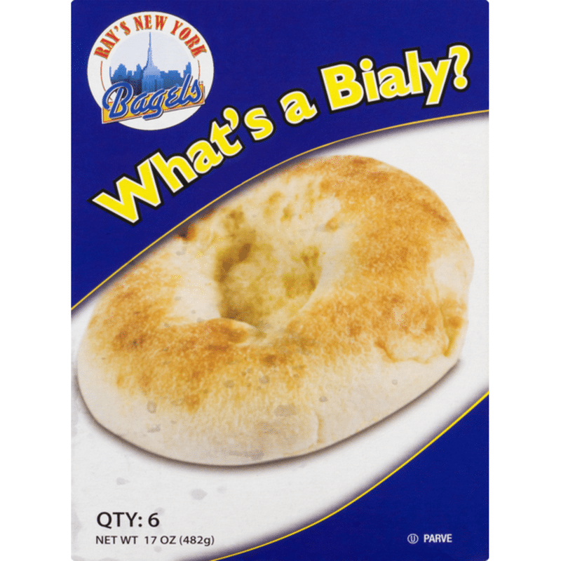 Ray's New York Bagels What's A Bialy? (6 ct) Instacart