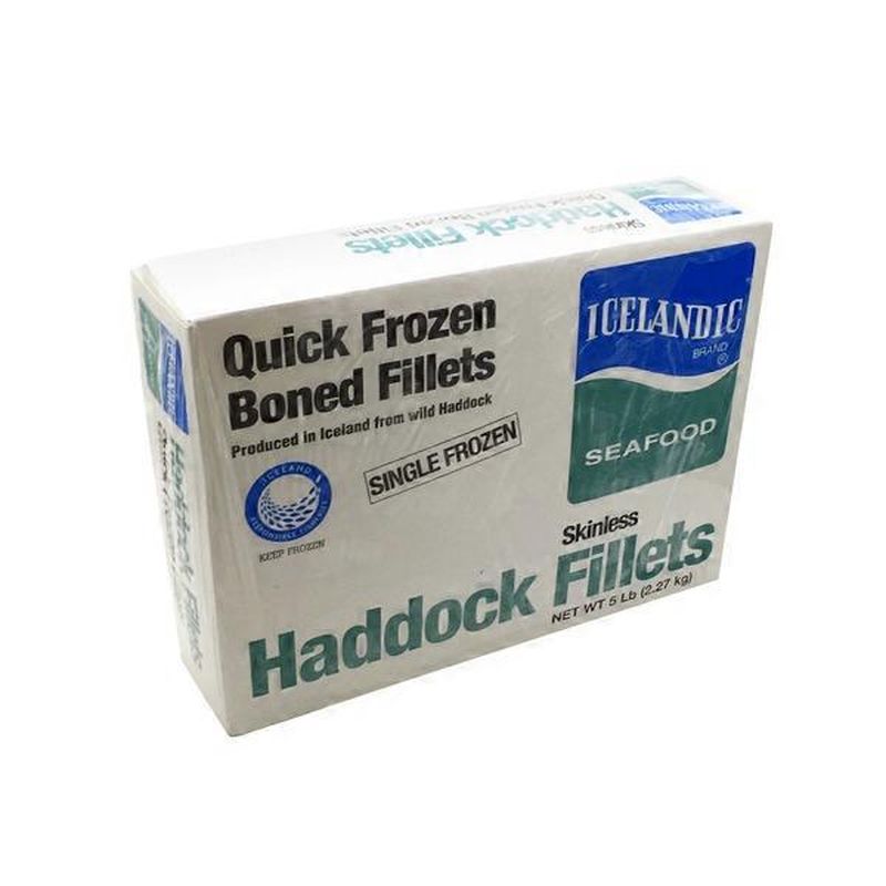 Icelandic Bulk Haddock Fillet (5 lb) Instacart
