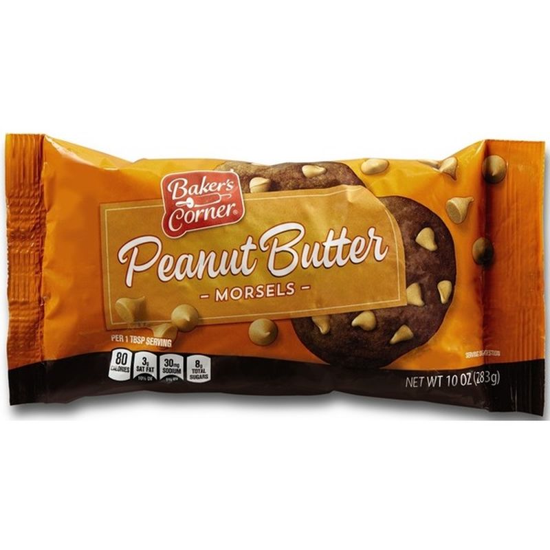 Baker's Corner Peanut Butter Morsels (10 oz) - Instacart