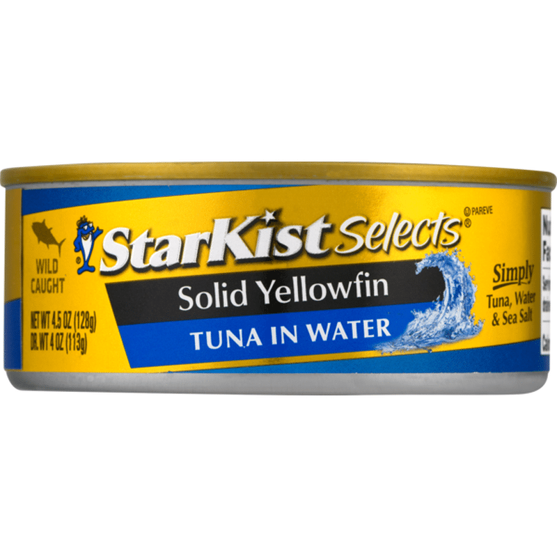 StarKist Selects® StarKist Selects Solid Yellowfin Tuna In Water (4.5