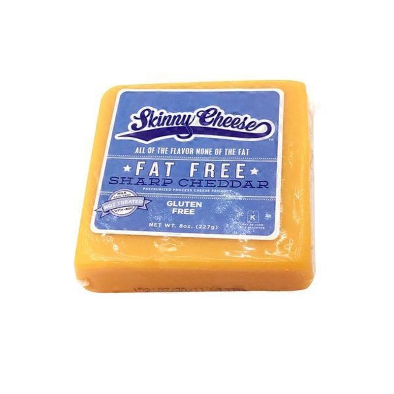 Skinny Cheese Sharp Cheddar, Fat Free (8 oz) Instacart