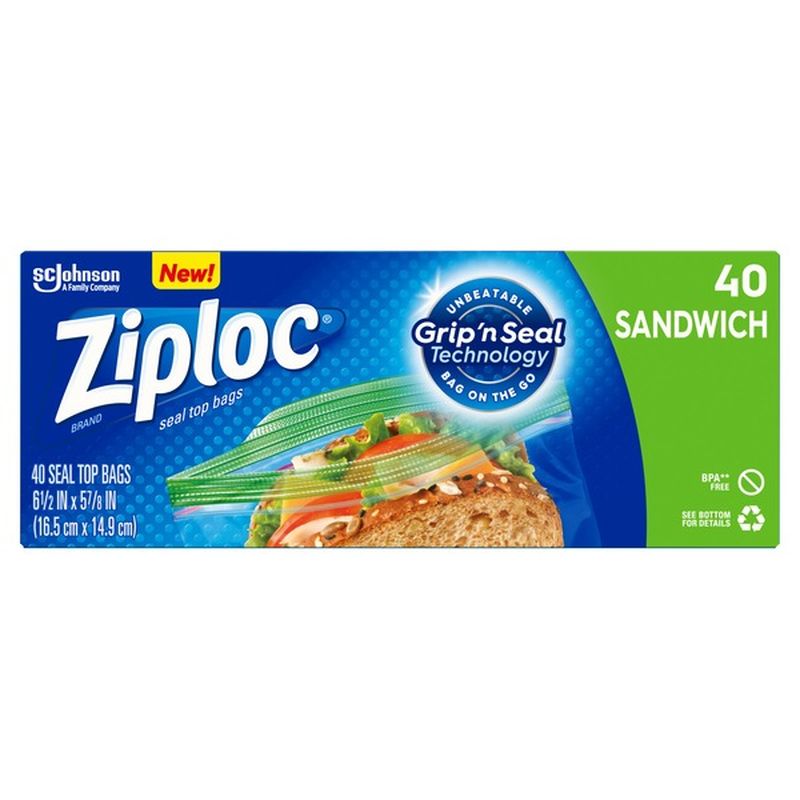 ziploc sandwich bags