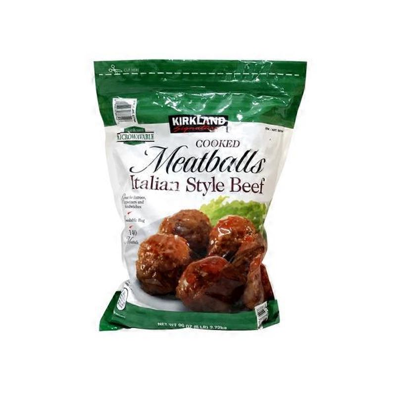 Kirkland Signature Italian Style Meatball 6 Lbs 6 Lb From Costco