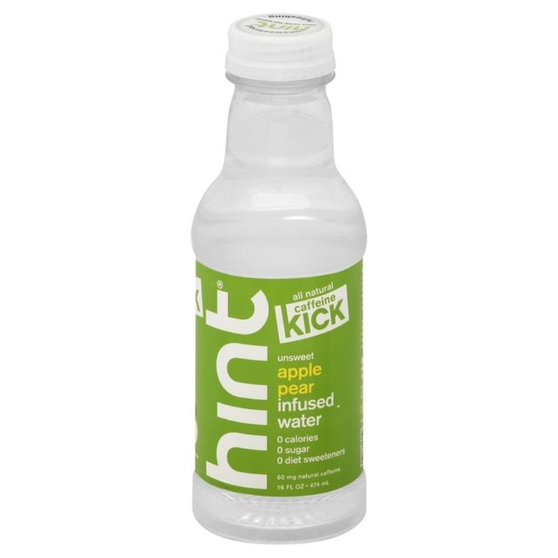 hint caffeinated water apple pear (fl oz) Instacart