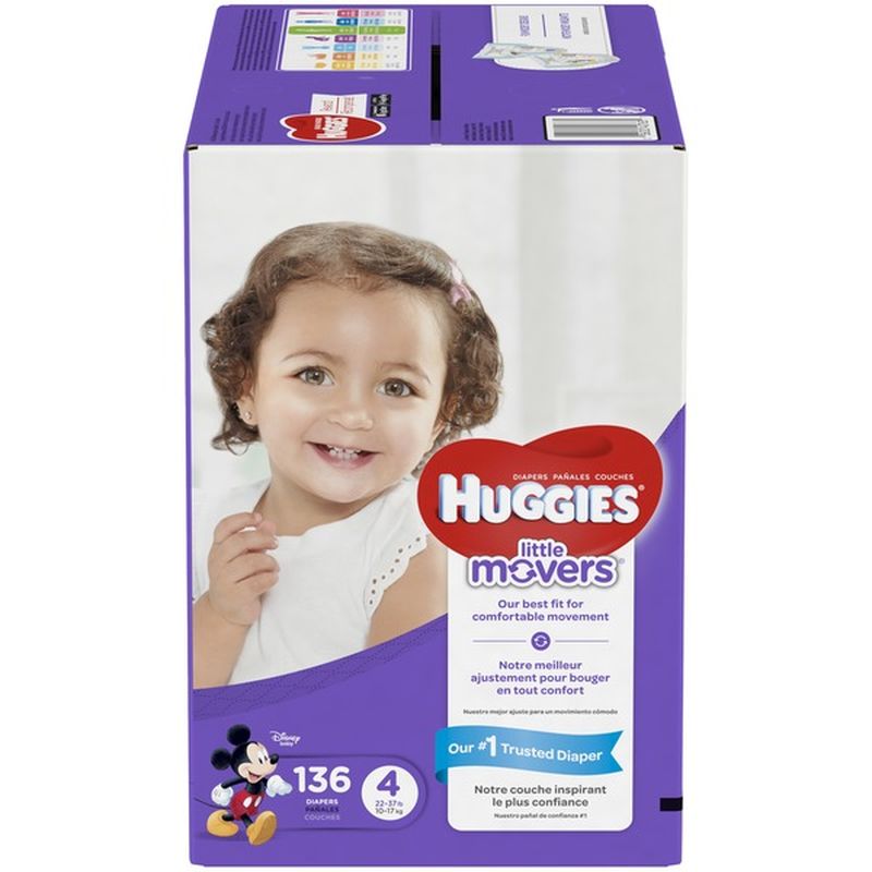 huggies little movers size 6 bjs