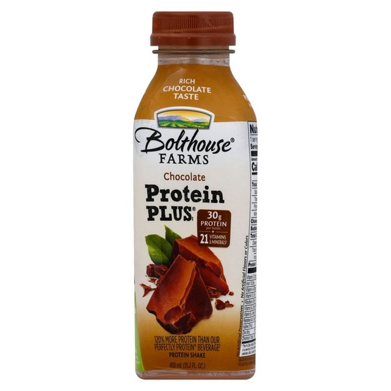 Bolthouse Farms Protein Shake, Chocolate (15.2 fl oz) from HEB Instacart