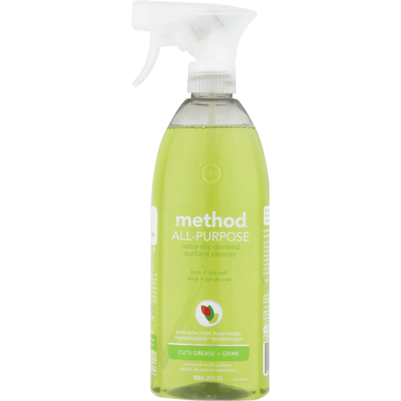 Method All-Purpose Cleaner, Lime + Sea Salt (28 oz) - Instacart