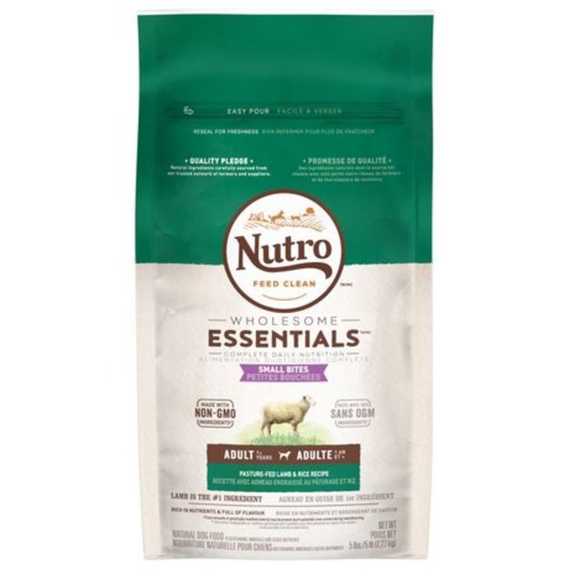 Nutro Dog Food, Lamb & Rice Recipe, Small Bites, Adult (5 lb) - Instacart