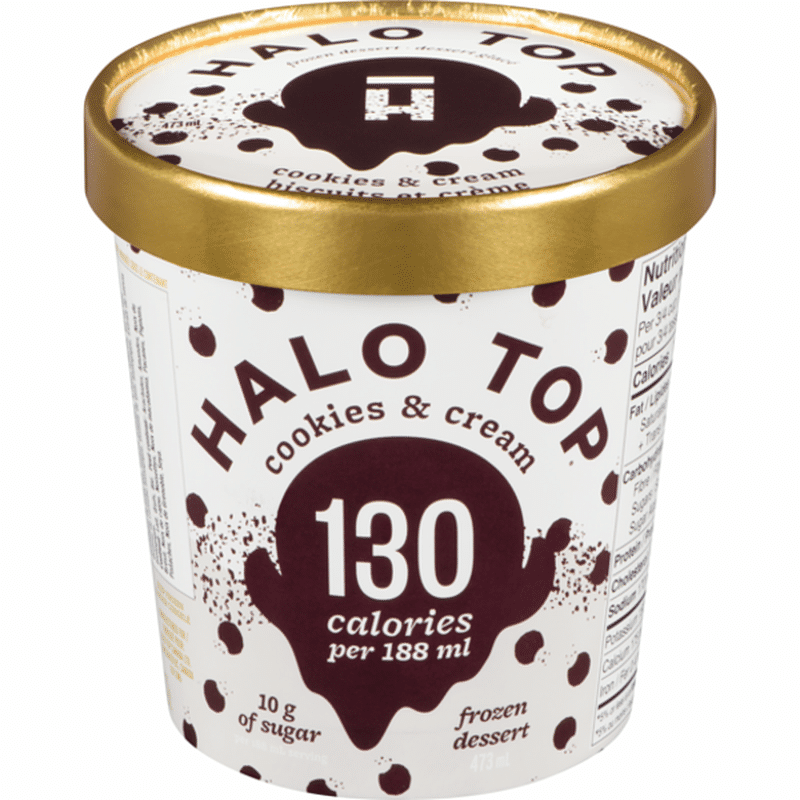 halo top cookies and cream