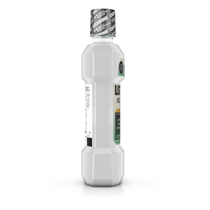 Listerine Naturals Antiseptic Mouthwash, Herbal Mint (1 L) Instacart