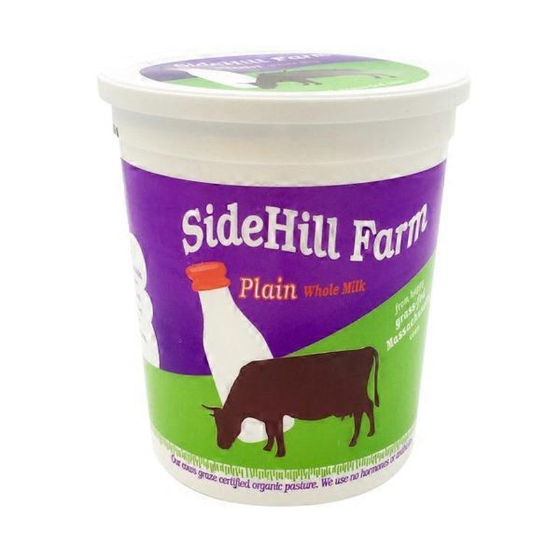 Sidehill Farm Plain Whole Milk Yogurt (32 oz) Instacart