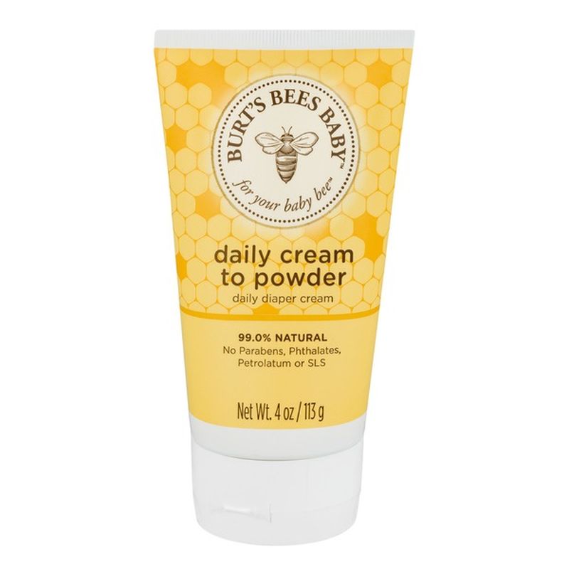 burt's bees daily cream to powder