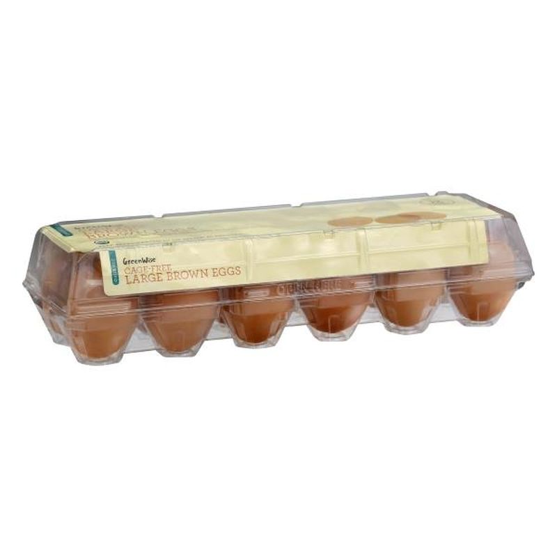 GreenWise Organic Large Brown Eggs (12 ct) from Publix Instacart