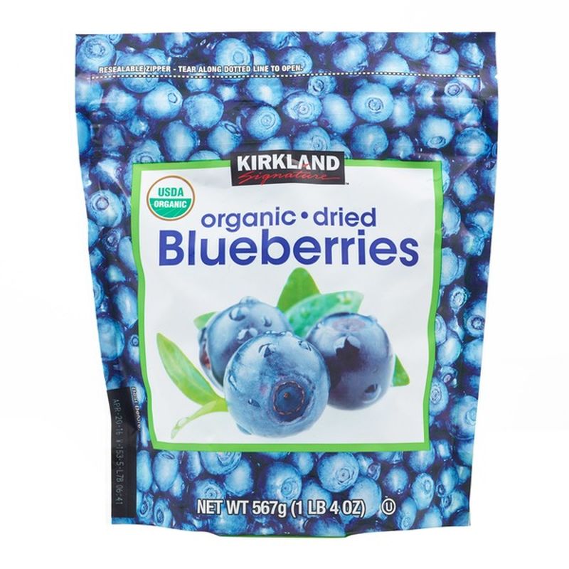 Kirkland Signature Organic Dried Blueberries, 20 oz