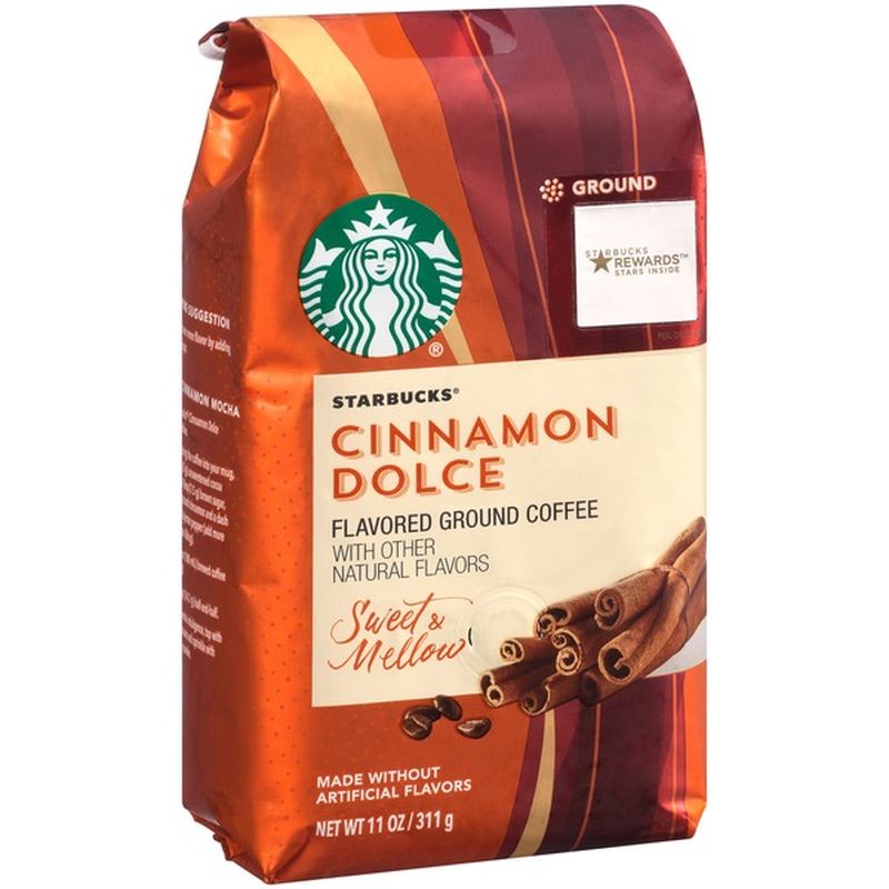 Starbucks Cinnamon Dolce Flavored Ground Coffee (11 oz) Instacart