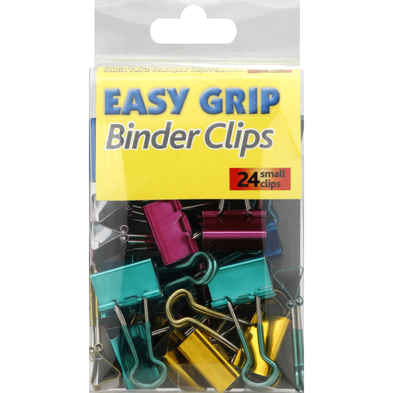 Oic Binder Clips, Easy Grip, Small (24 each) Instacart