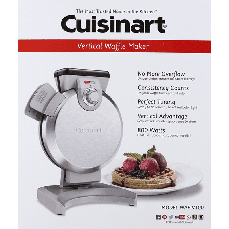 Cuisinart Waffle Maker, Vertical (1 each) Instacart