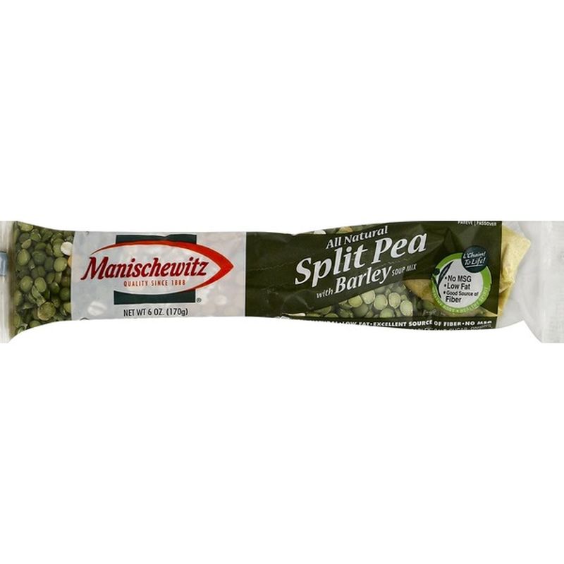 Manischewitz Soup Mix, Split Pea, with Barley (6 oz) from ShopRite