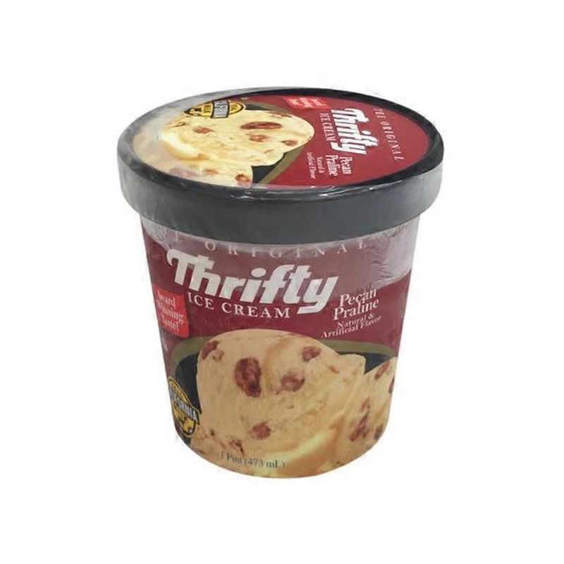 Thrifty Pecan Praline Flavored Ice Cream (16 fl oz) Delivery or Pickup ...