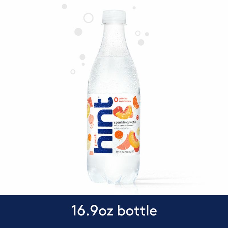 Hint Sparkling Peach Flavored Water (16.9 oz) Instacart