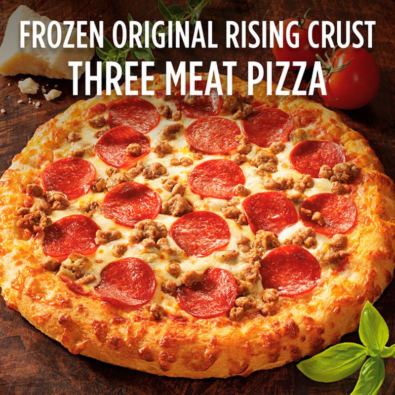 DiGiorno Three Meat Frozen Pizza with Rising Crust (29.8 oz) - Instacart