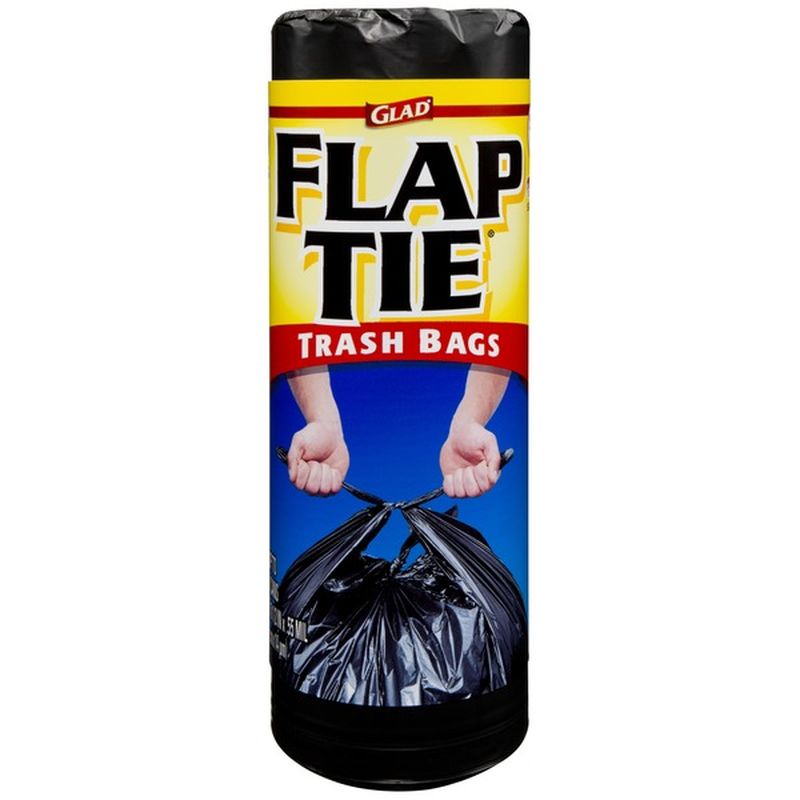 glad black trash bags