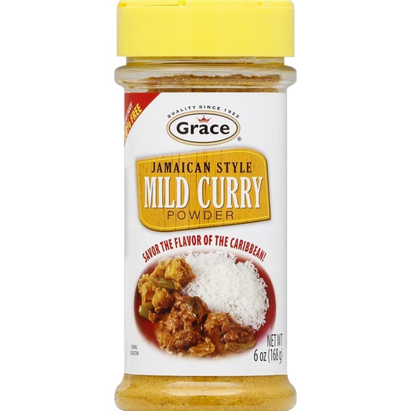 Grace & I Curry Powder, Jamaican Style, Mild (6 oz) Instacart