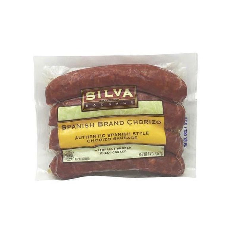 Silva Chorizo Sausage (14 oz) - Instacart