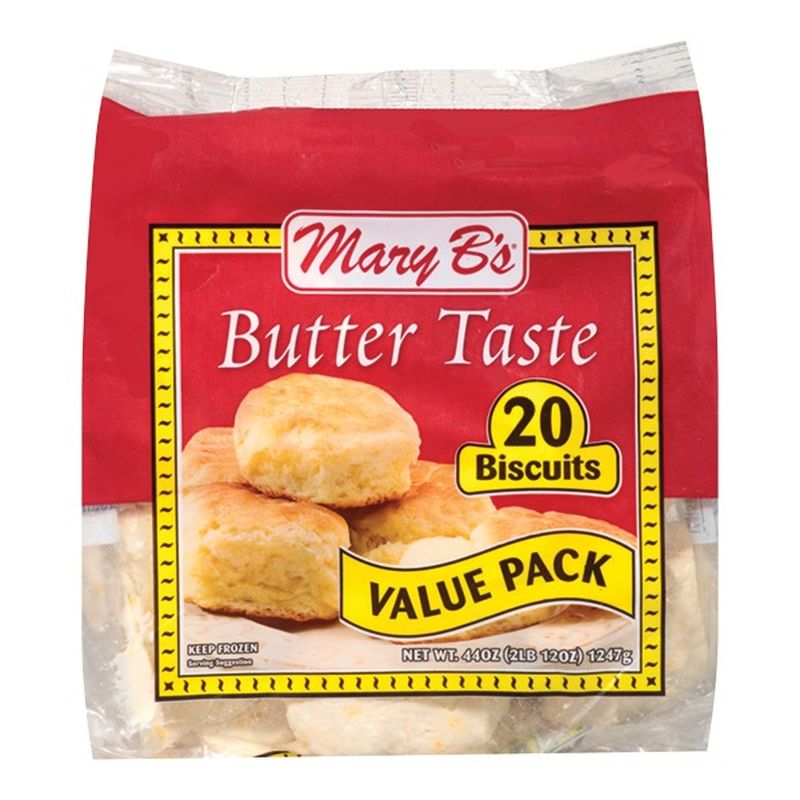 Mary Bs Biscuits, Butter Taste, Value Pack (20 Each) - Instacart