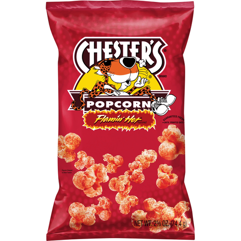 Chester'S Flamin Hot Popcorn (2.6 oz) Instacart