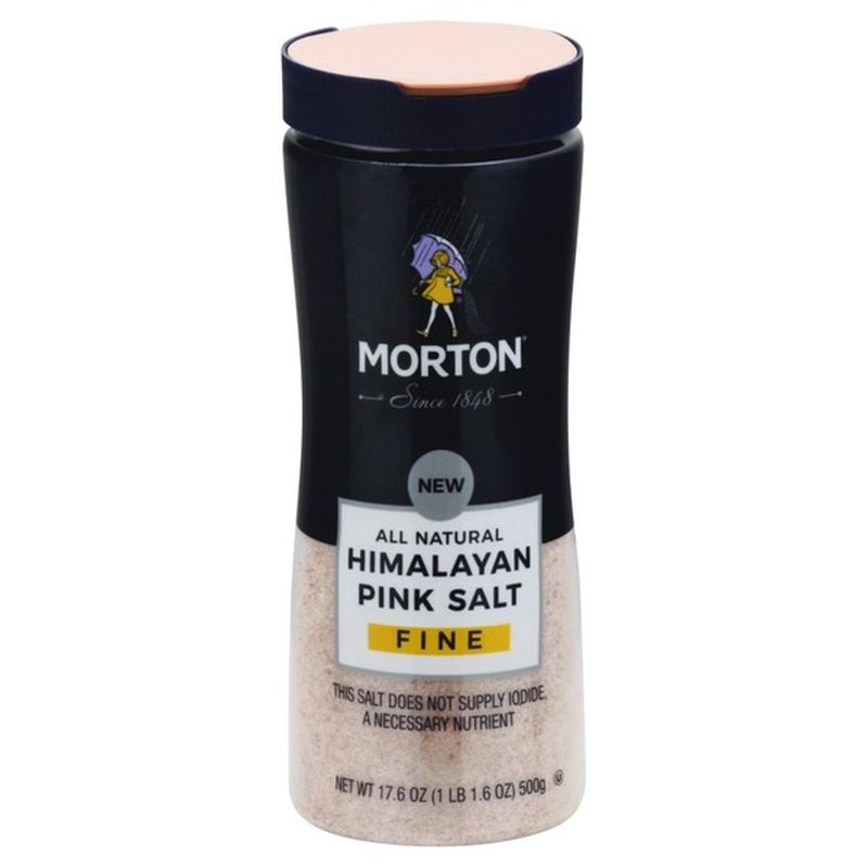 Morton Himalayan Salt, Pink, Fine (17.6 ct) from Cub Instacart