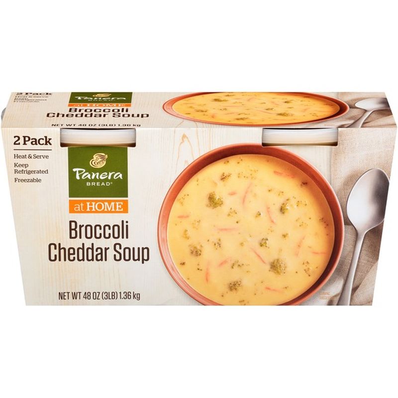 Panera Bread at Home Broccoli Cheddar Soup (48 oz) from BJ's Wholesale