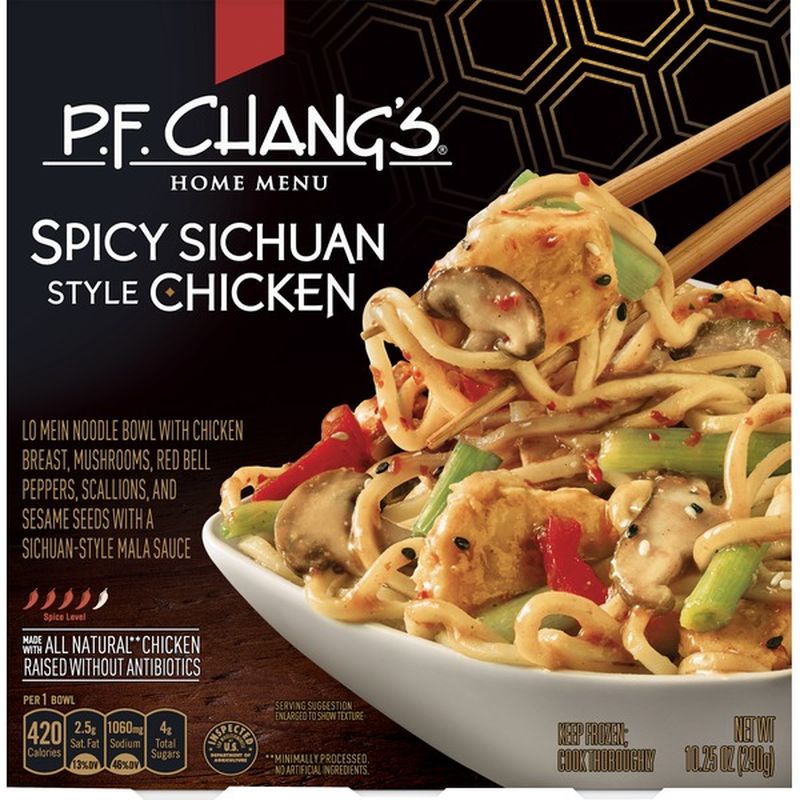 P.F. Chang's Spicy Sichuan Style Chicken (10.25 oz) - Instacart